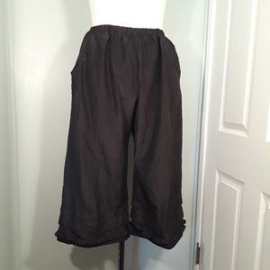 Krista Larson Silk Baggy Pants